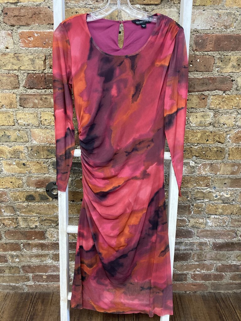 Dress Ruched Print