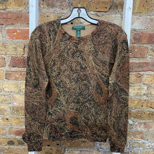 Sweater Metallic Print