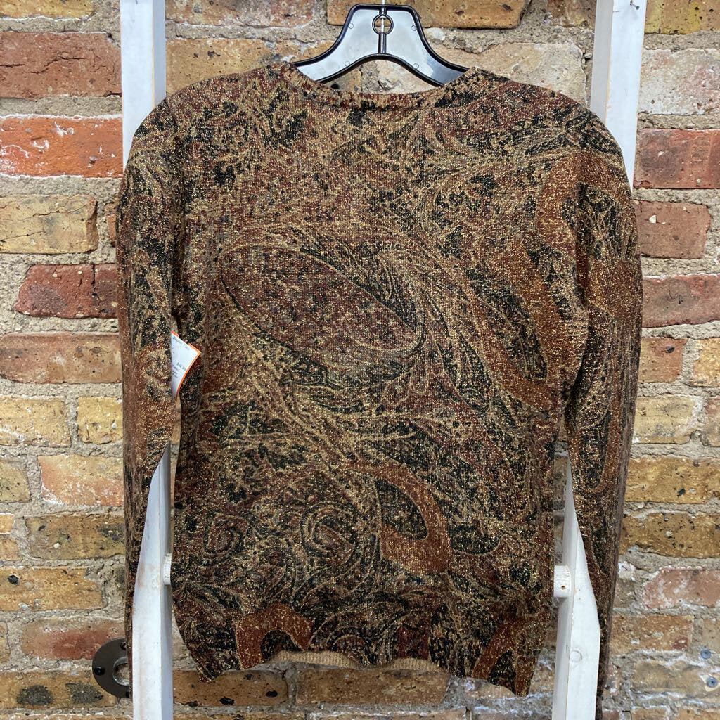 Sweater Metallic Print