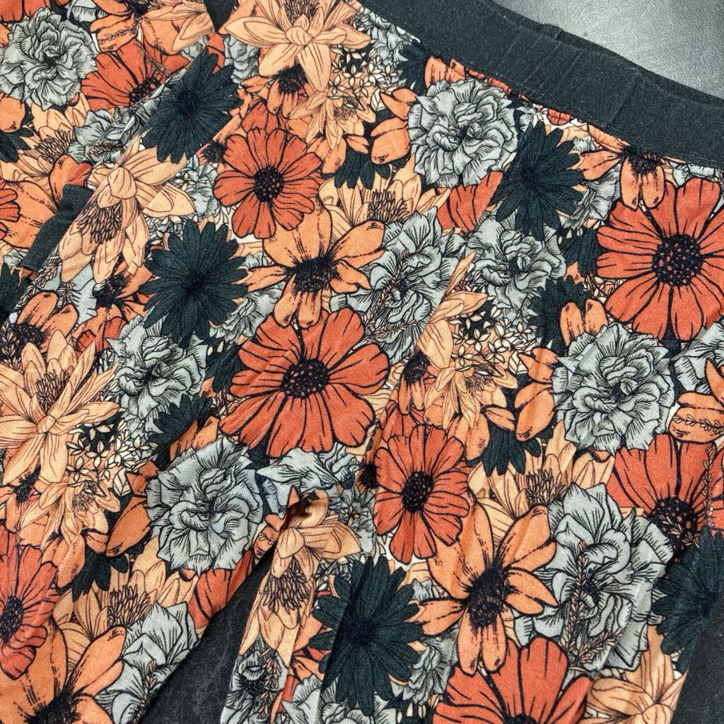 2 PC PJ Set LS Floral Print