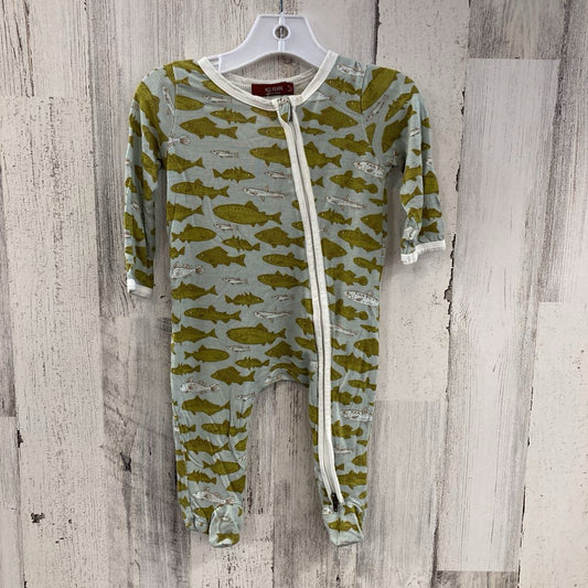 Sleeper LS Fish Pattern Bamboo