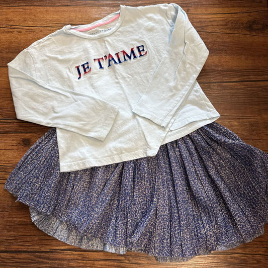 2 Pc Outfit Je T'aime