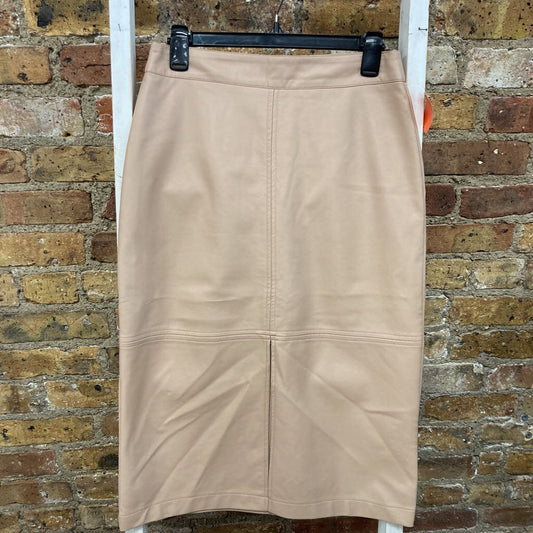 Faux Leather Skirt