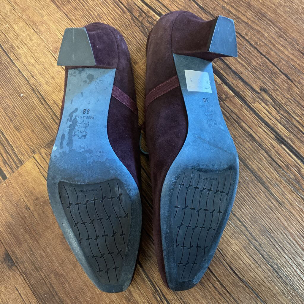 Suede Heels