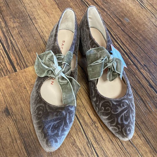 Velvet Ribbon Heels
