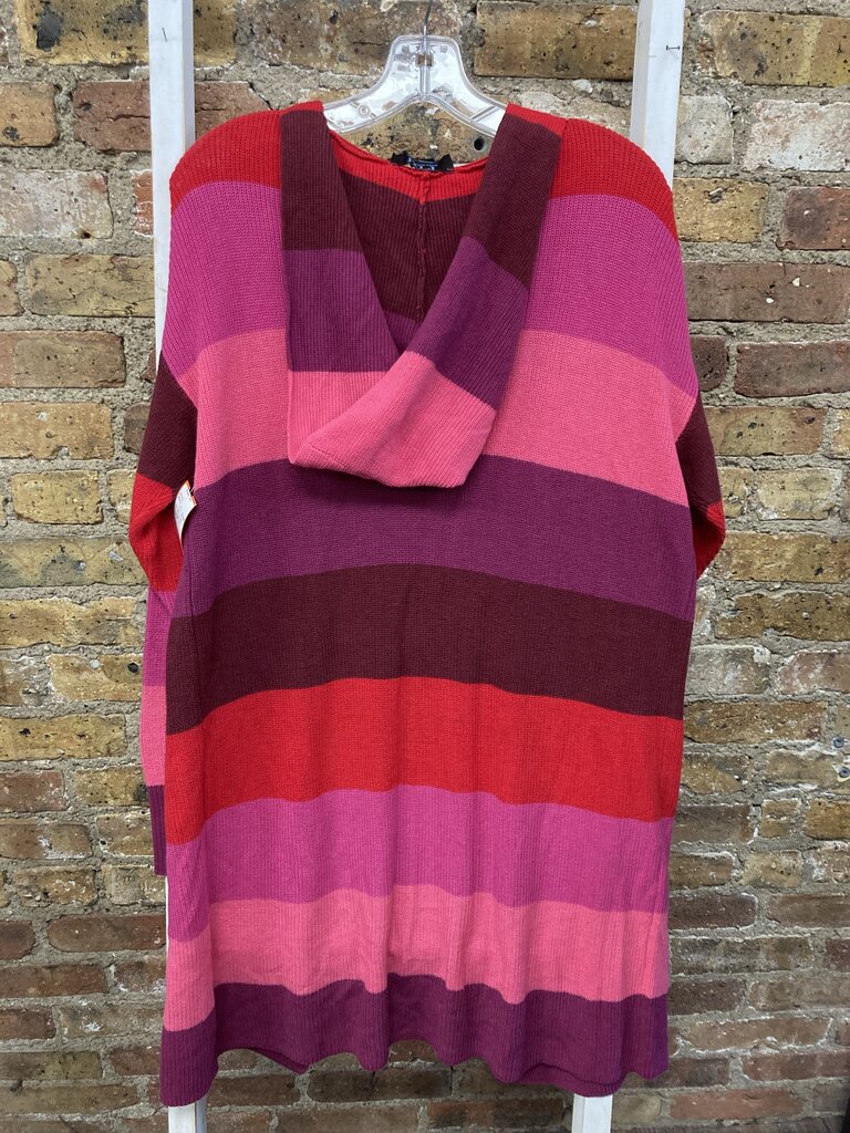Cardigan Long Colorblock