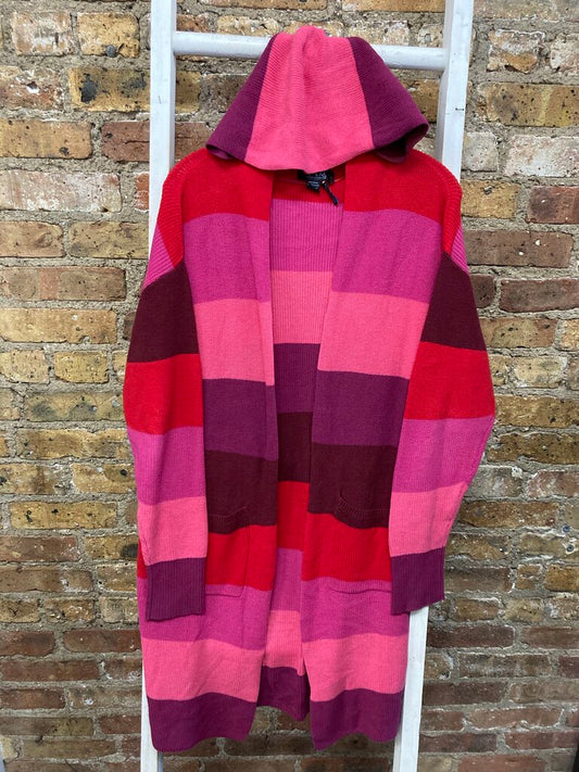 Cardigan Long Colorblock