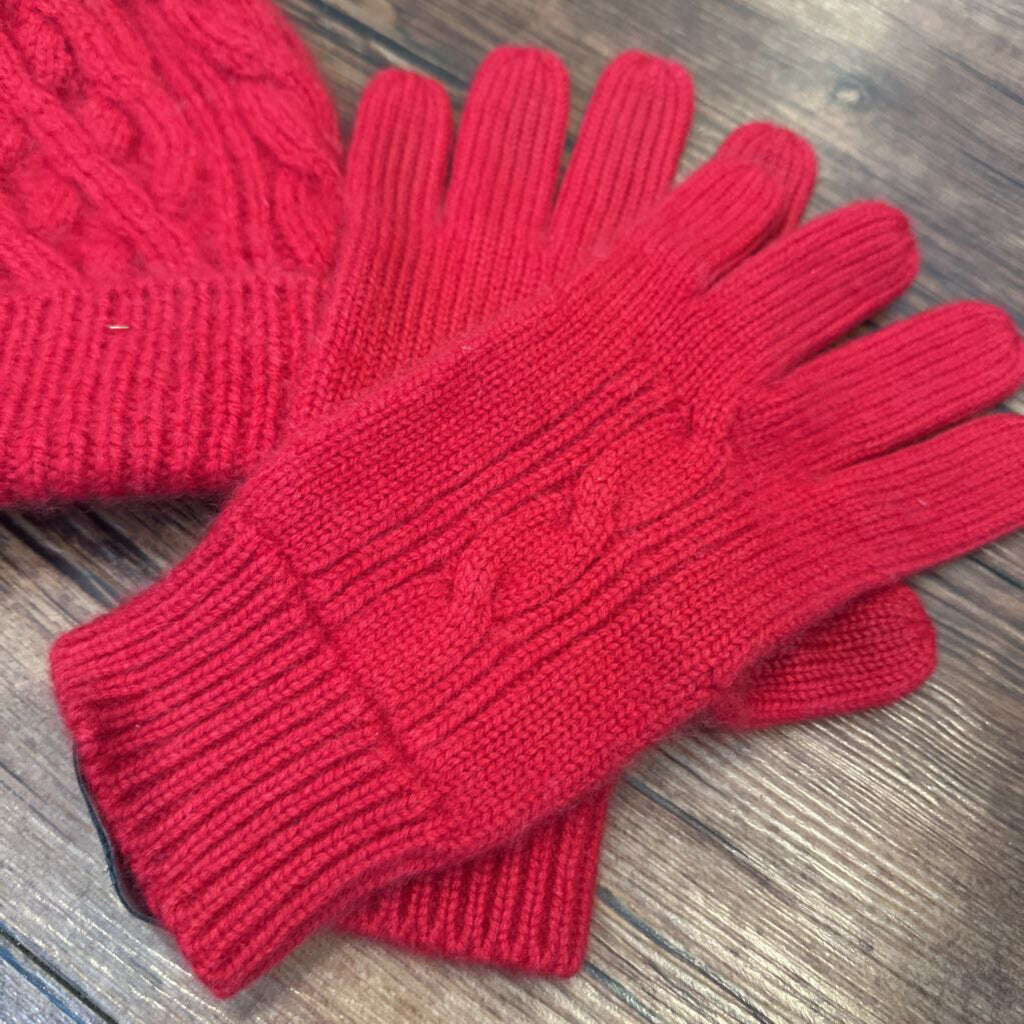 Gloves & Hat Cashmere