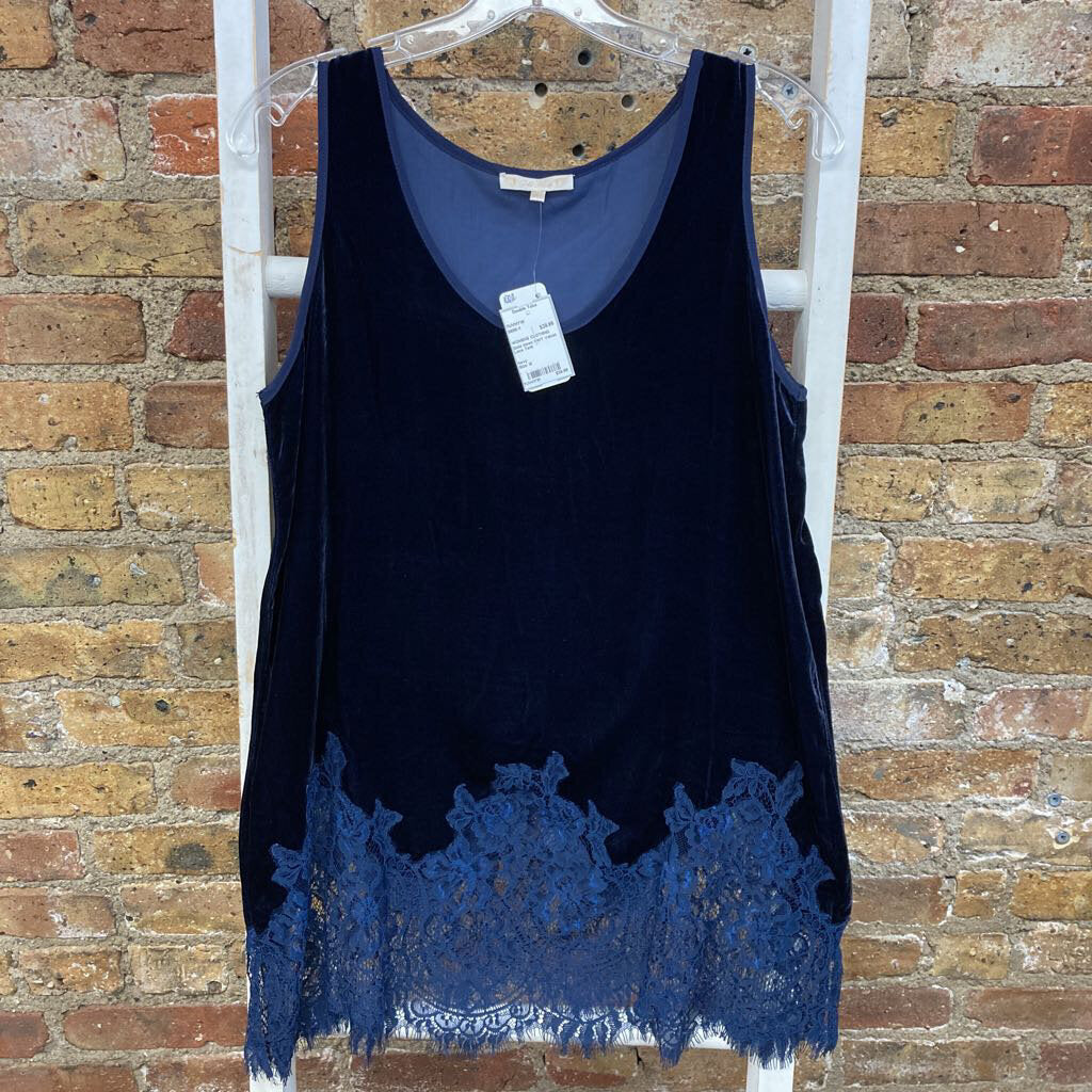 NWT Velvet Lace Tank