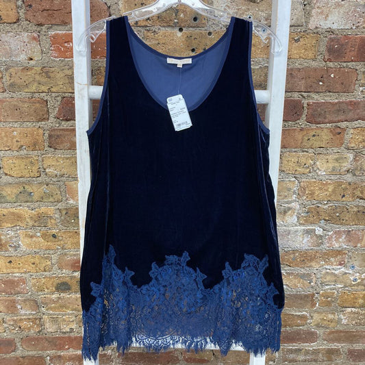 NWT Velvet Lace Tank