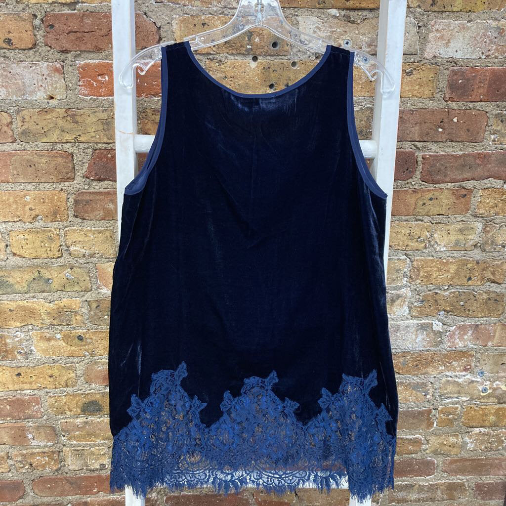NWT Velvet Lace Tank