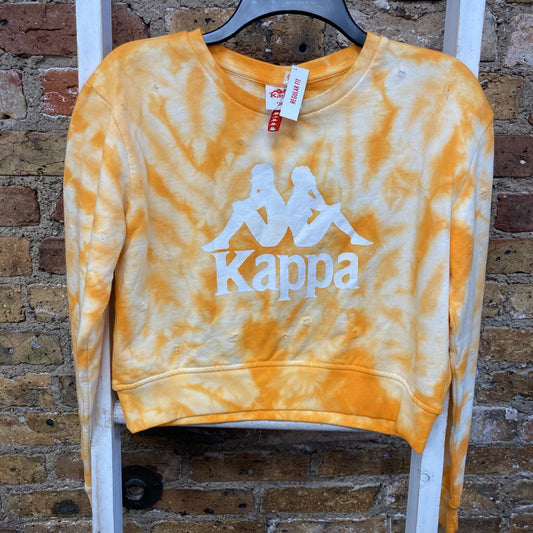 NWT Distressed Crop Sweater
