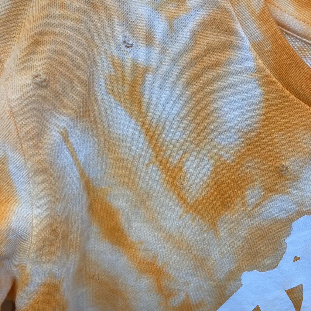 NWT Distressed Crop Sweater