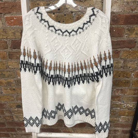 NWT Sweater Intarsia