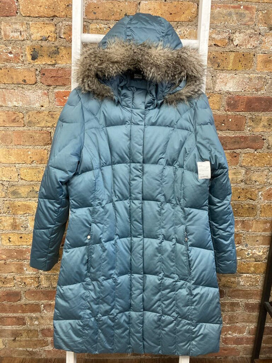 Coat Puffer Faux Fur Hood