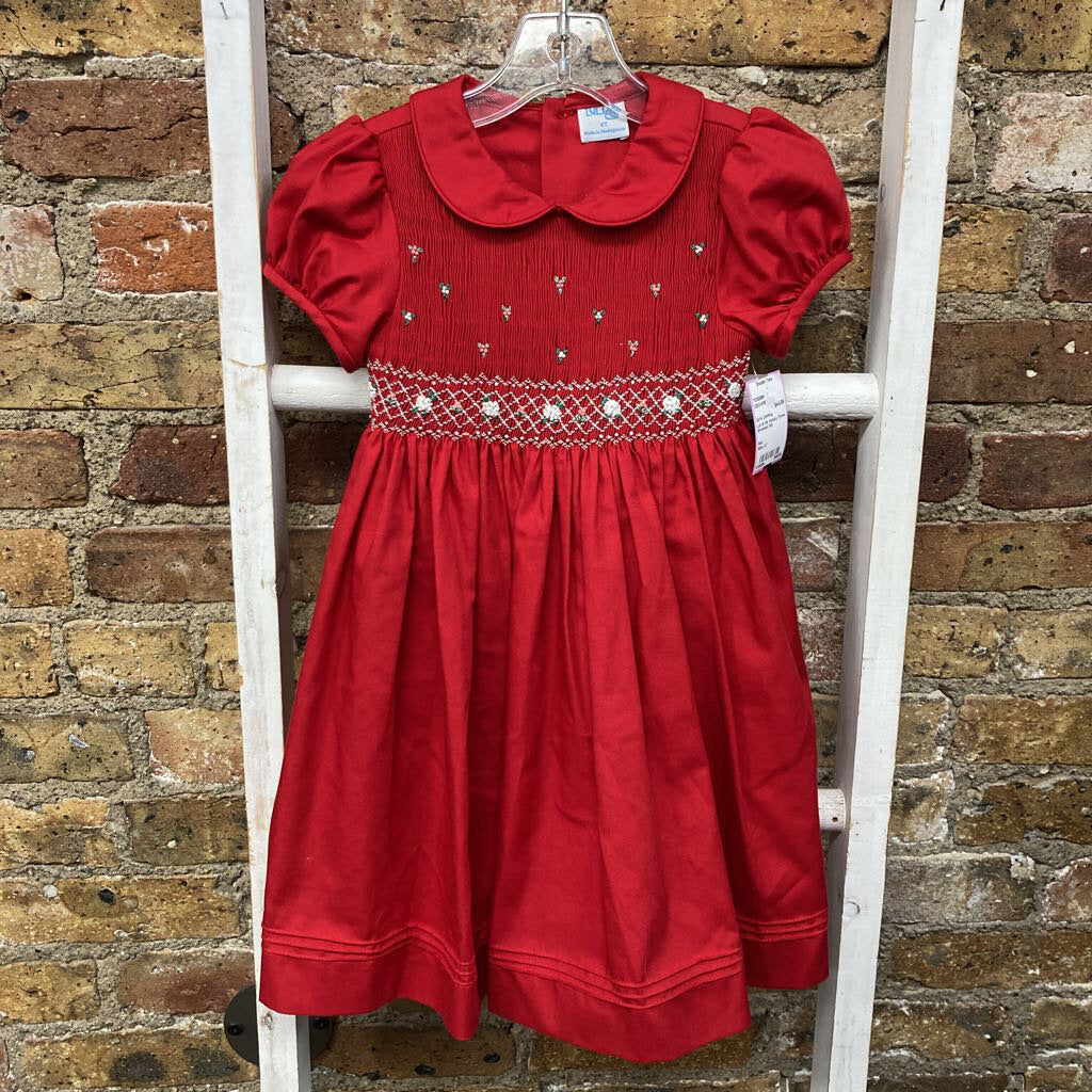 Holiday Dress Smocked SS