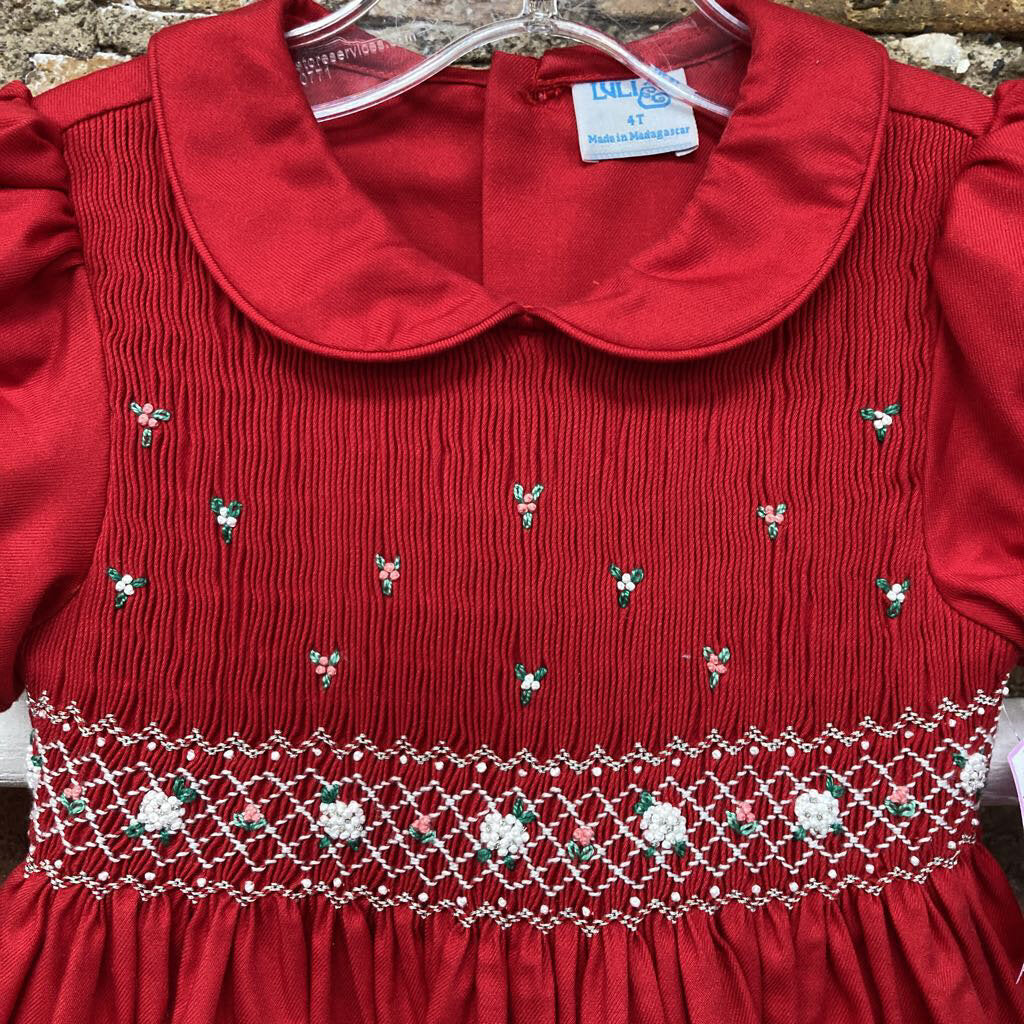 Holiday Dress Smocked SS