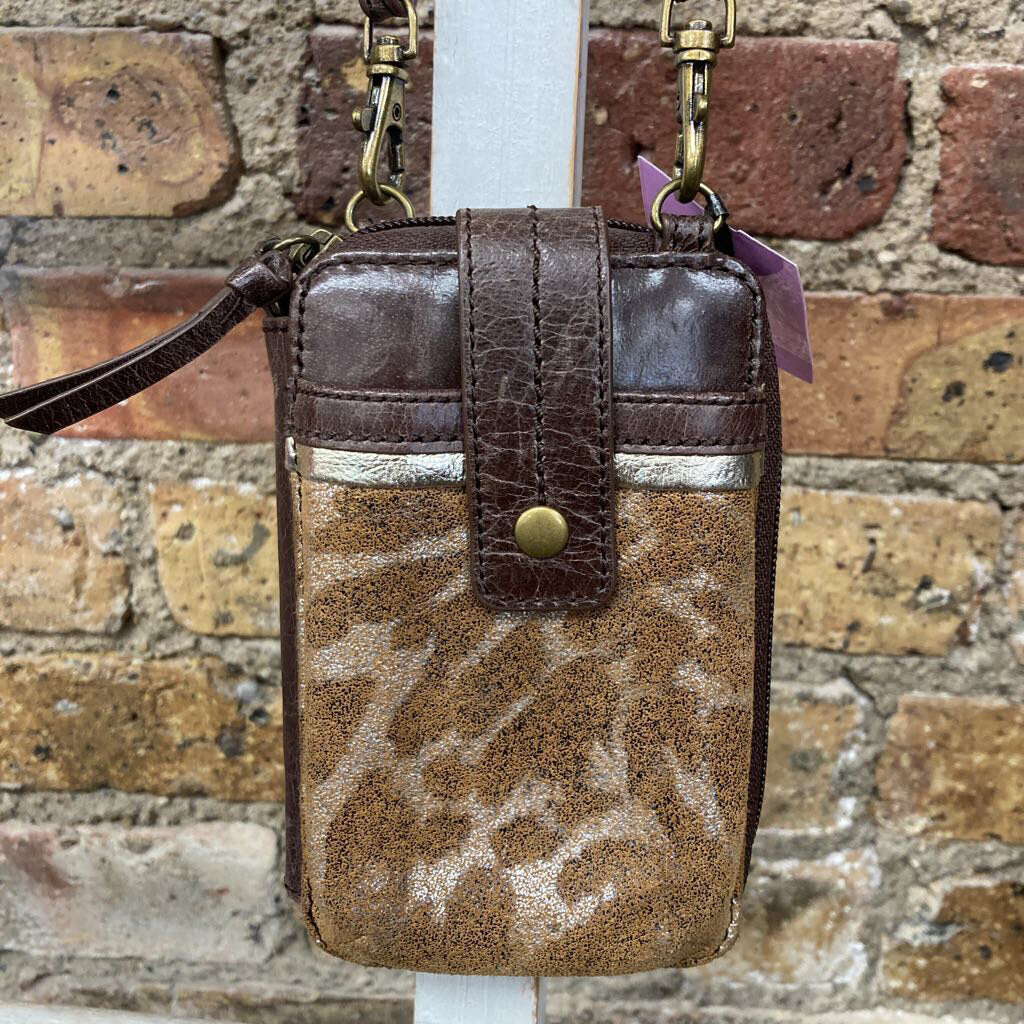 Leather Wallet Phone Crossbody
