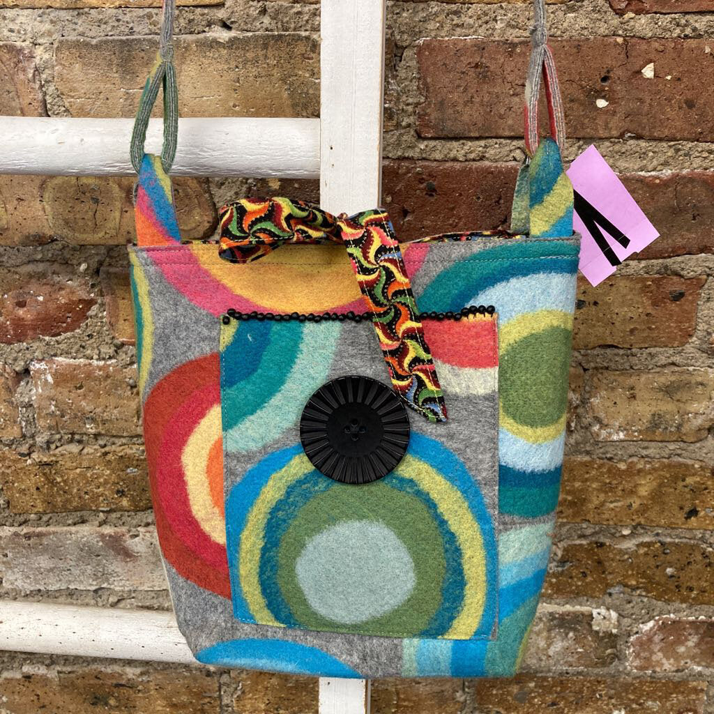 Felt Pattern Crossbody