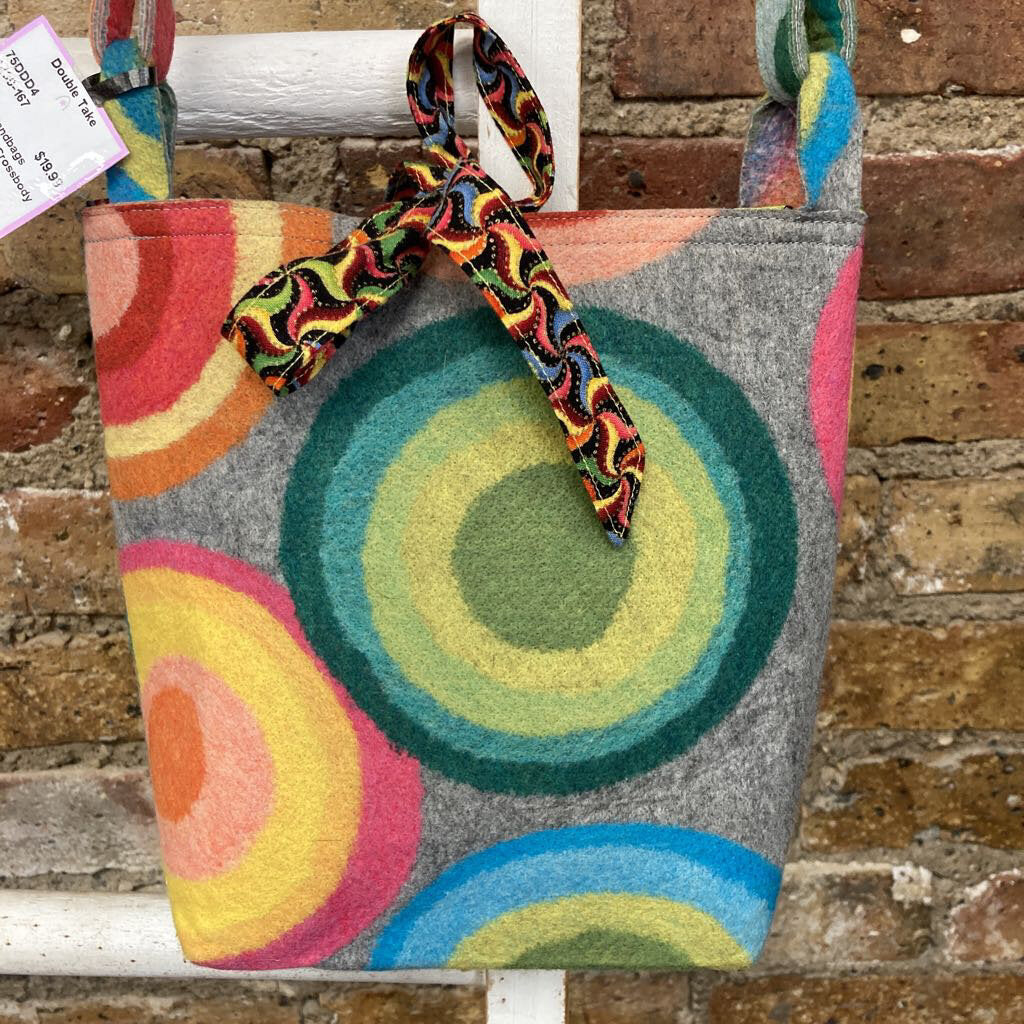Felt Pattern Crossbody