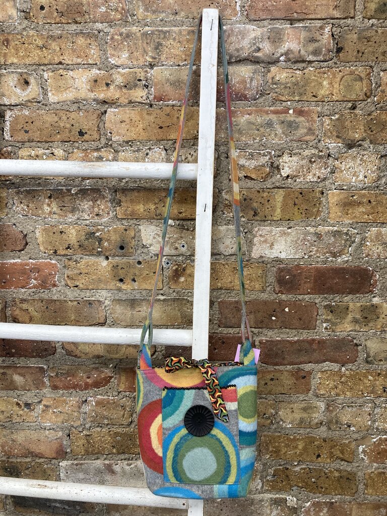 Felt Pattern Crossbody