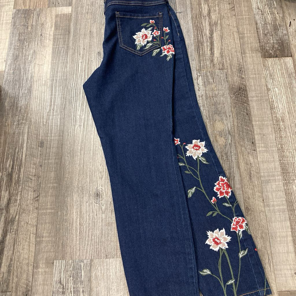 Floral Jeans