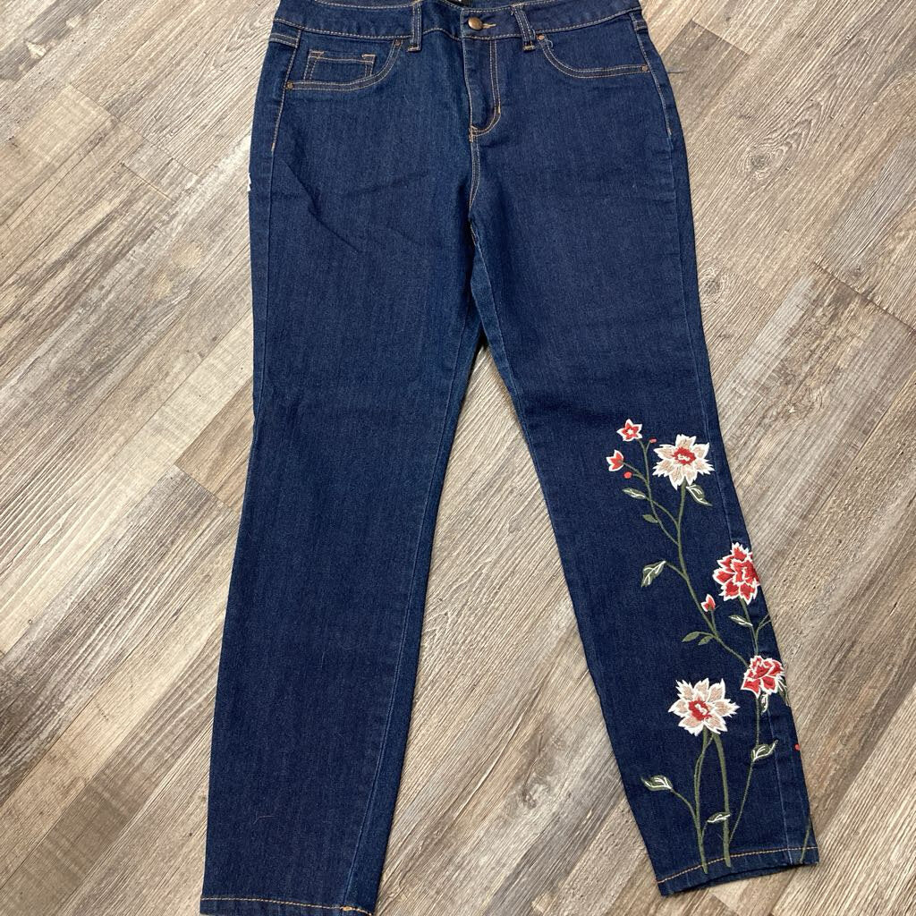 Floral Jeans