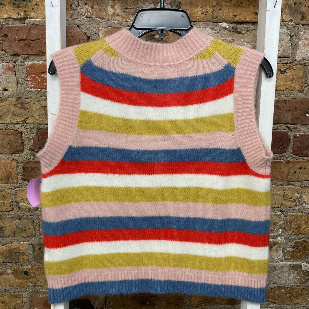 Vest Sweater Stripe