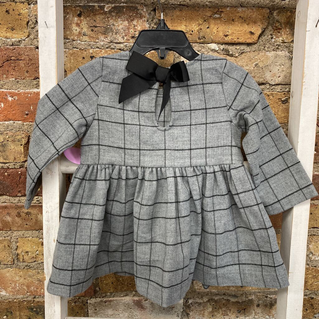 LS Plaid Dress