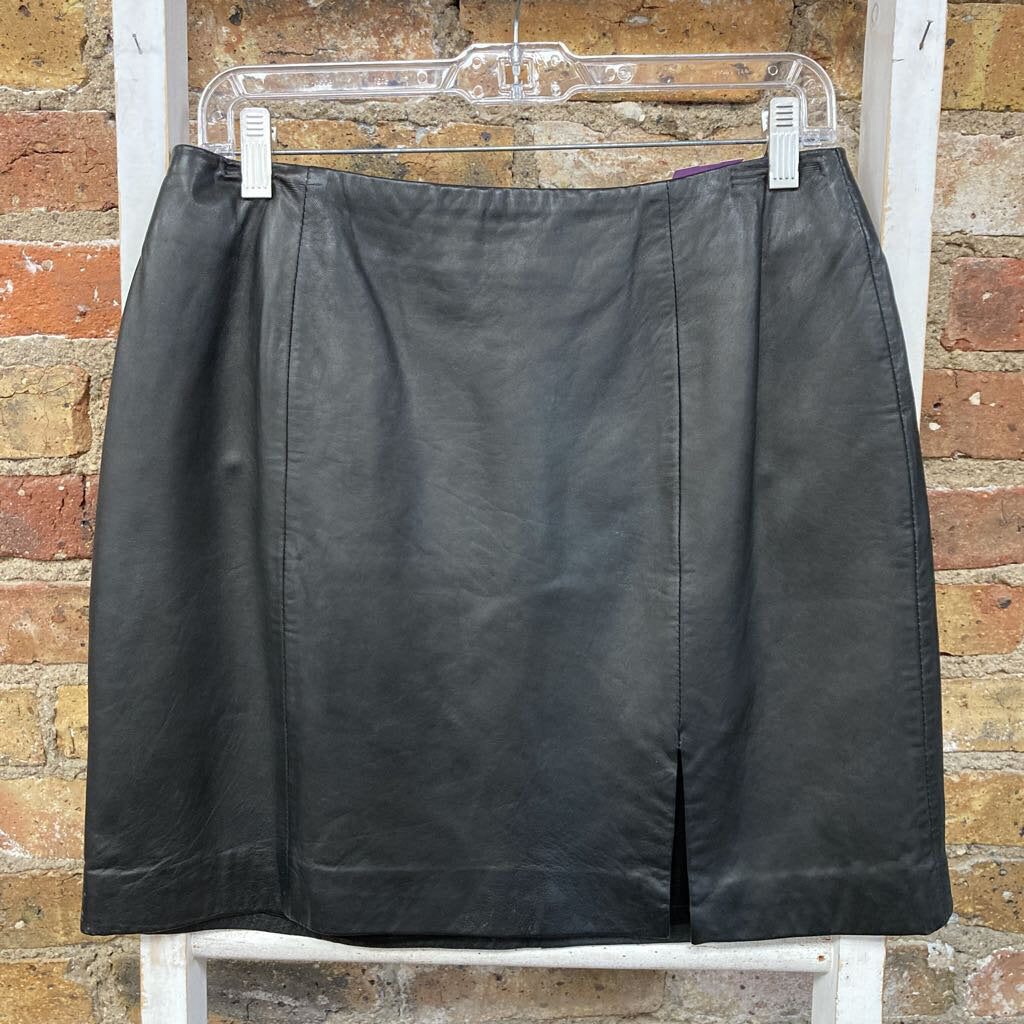 Leather Mini Skirt