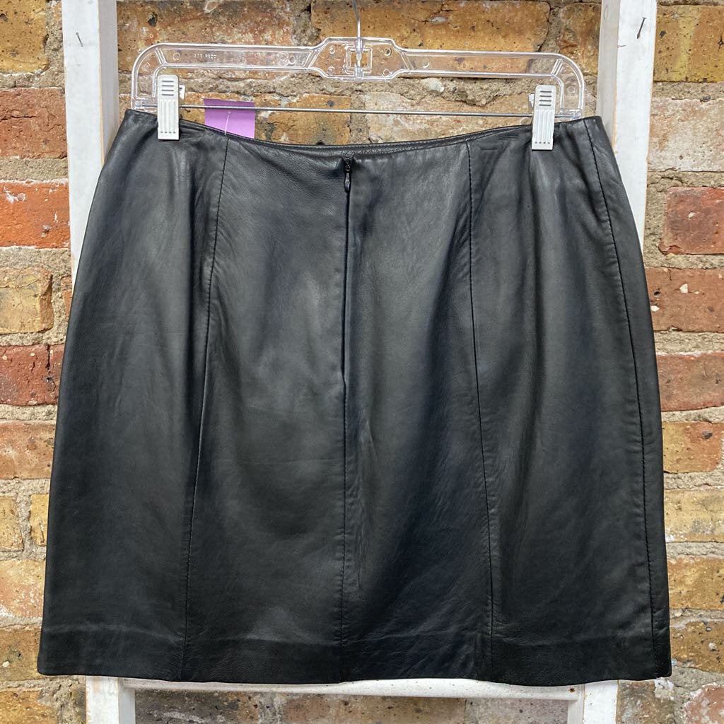 Leather Mini Skirt