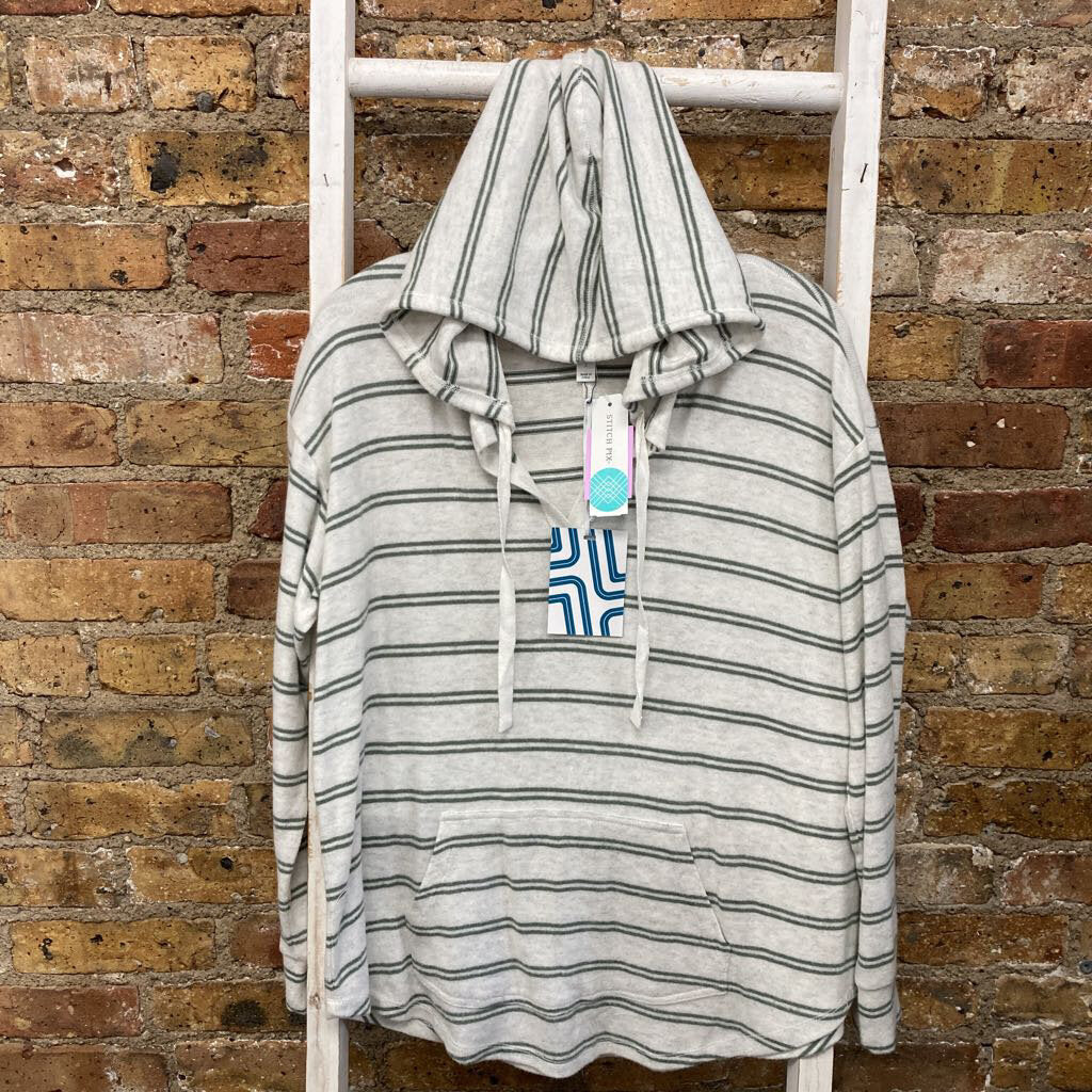 NWT Shirt Hooded Stripe