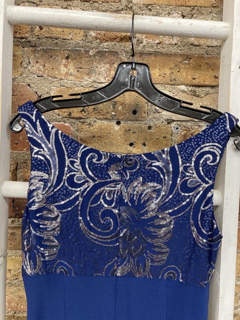 2Pc Dress & Shrug Sequins