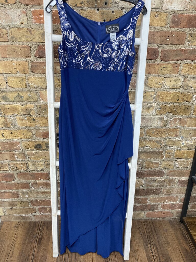 2Pc Dress & Shrug Sequins