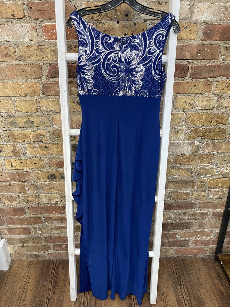 2Pc Dress & Shrug Sequins