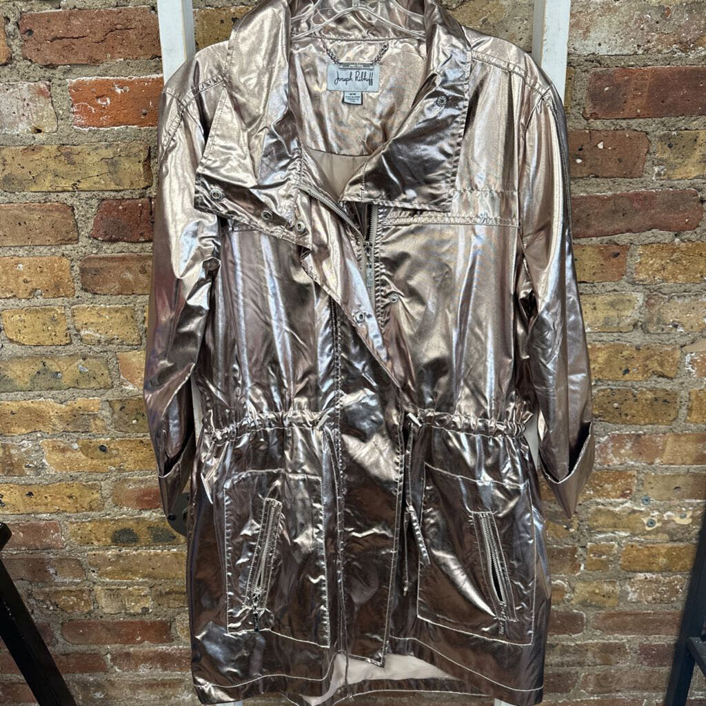 Jacket Zip/Snap Metallic