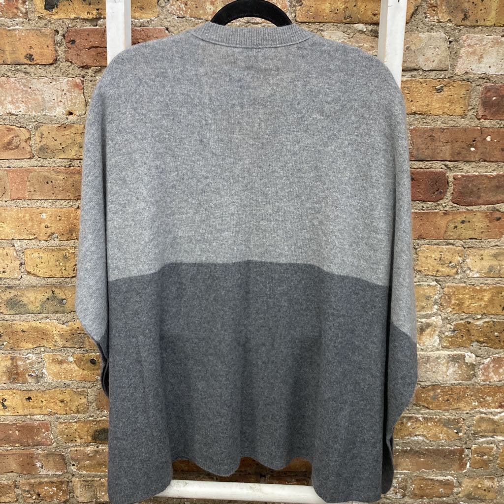 Poncho/Vneck Cashmere