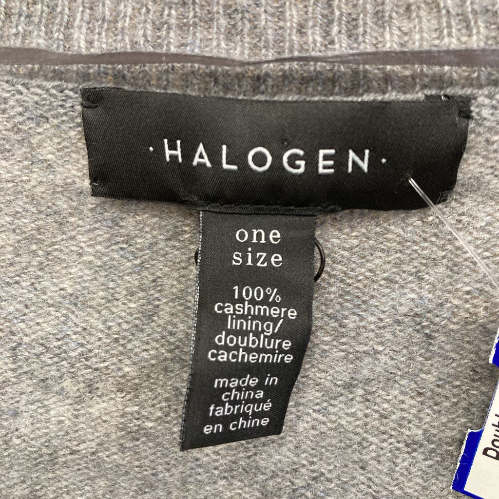 Poncho/Vneck Cashmere