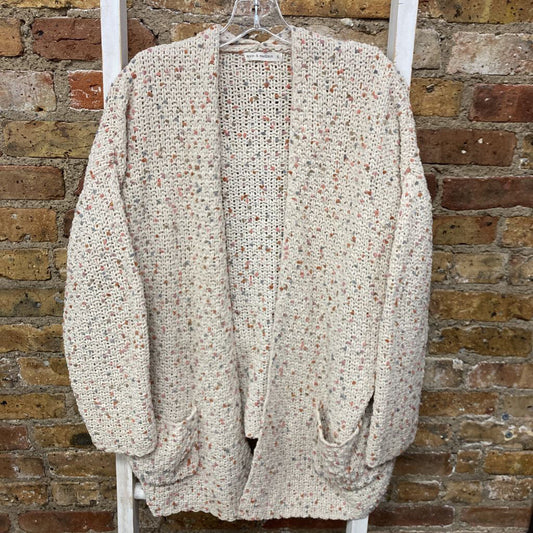 Cardigan Open Front Speckled