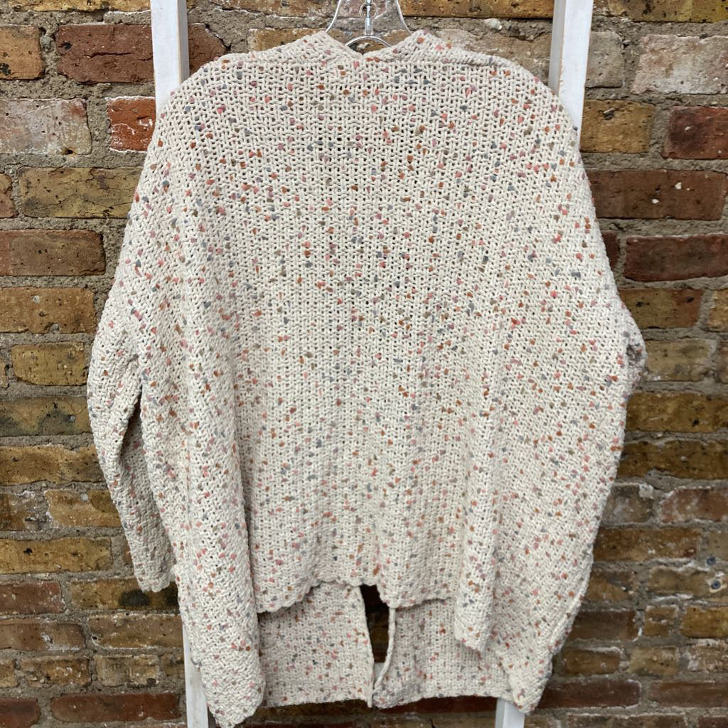 Cardigan Open Front Speckled