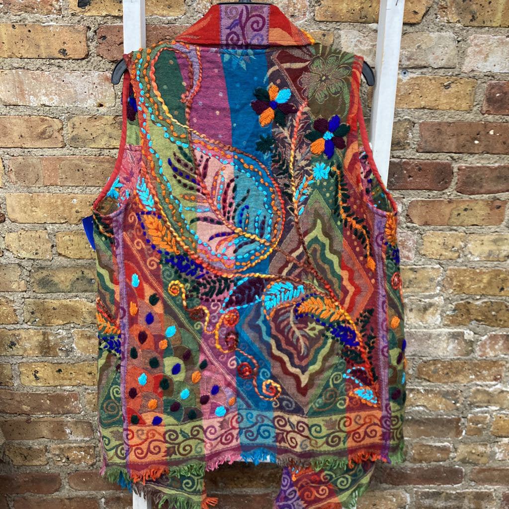 Jacket Embroidered/Patchwork