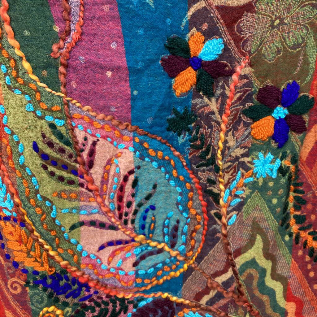 Jacket Embroidered/Patchwork