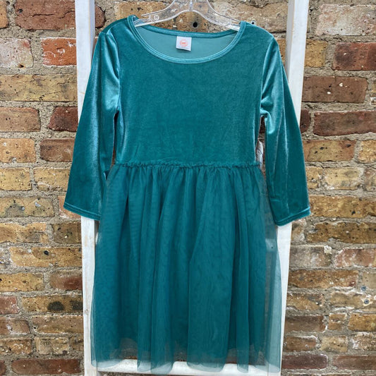 NWT Dress Velour/Tulle
