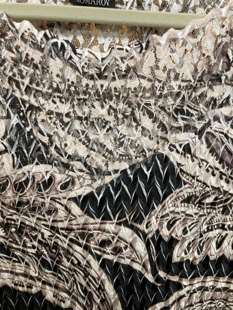 NWT Dress Textured/Paisley