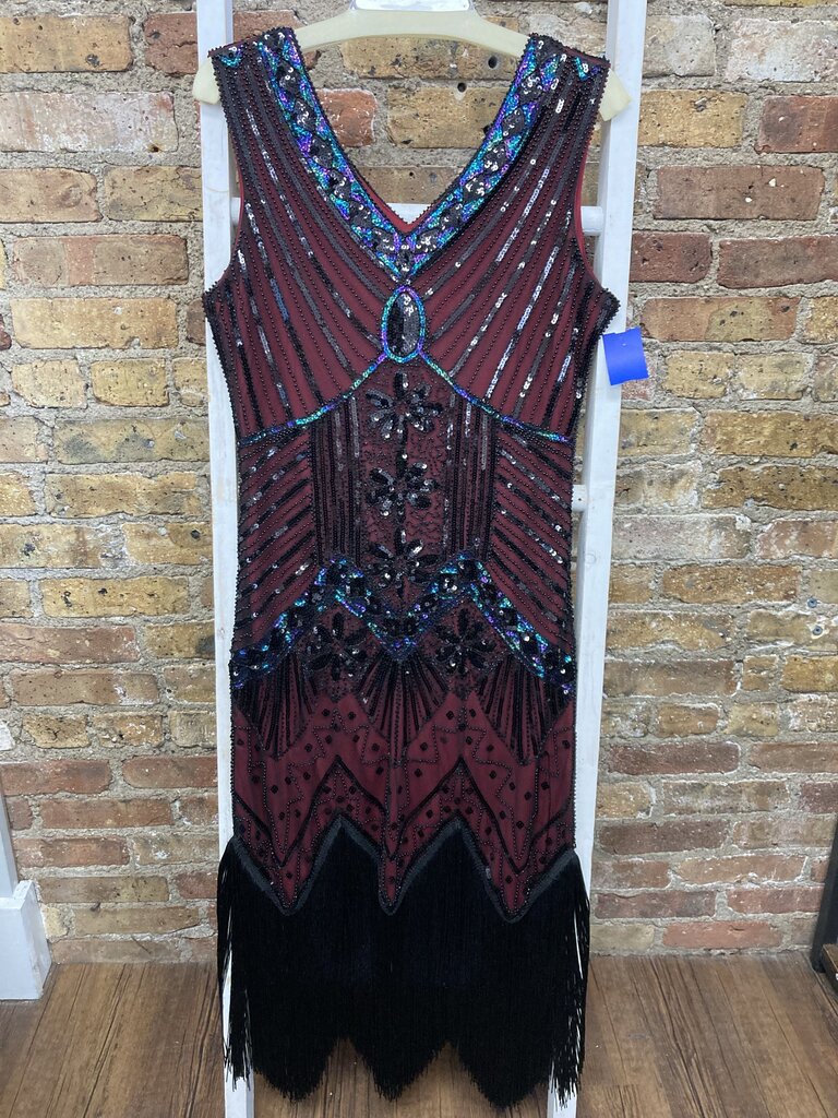 Dress Flapper Sequin/Fringe