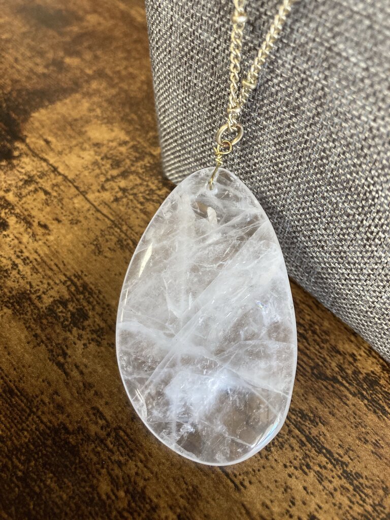 Long Necklace "Stone"