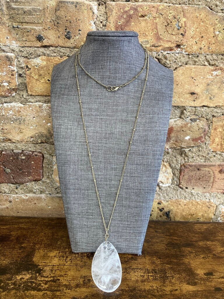 Long Necklace "Stone"