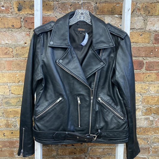 Leather Moto Jacket