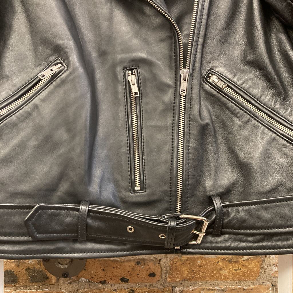 Leather Moto Jacket
