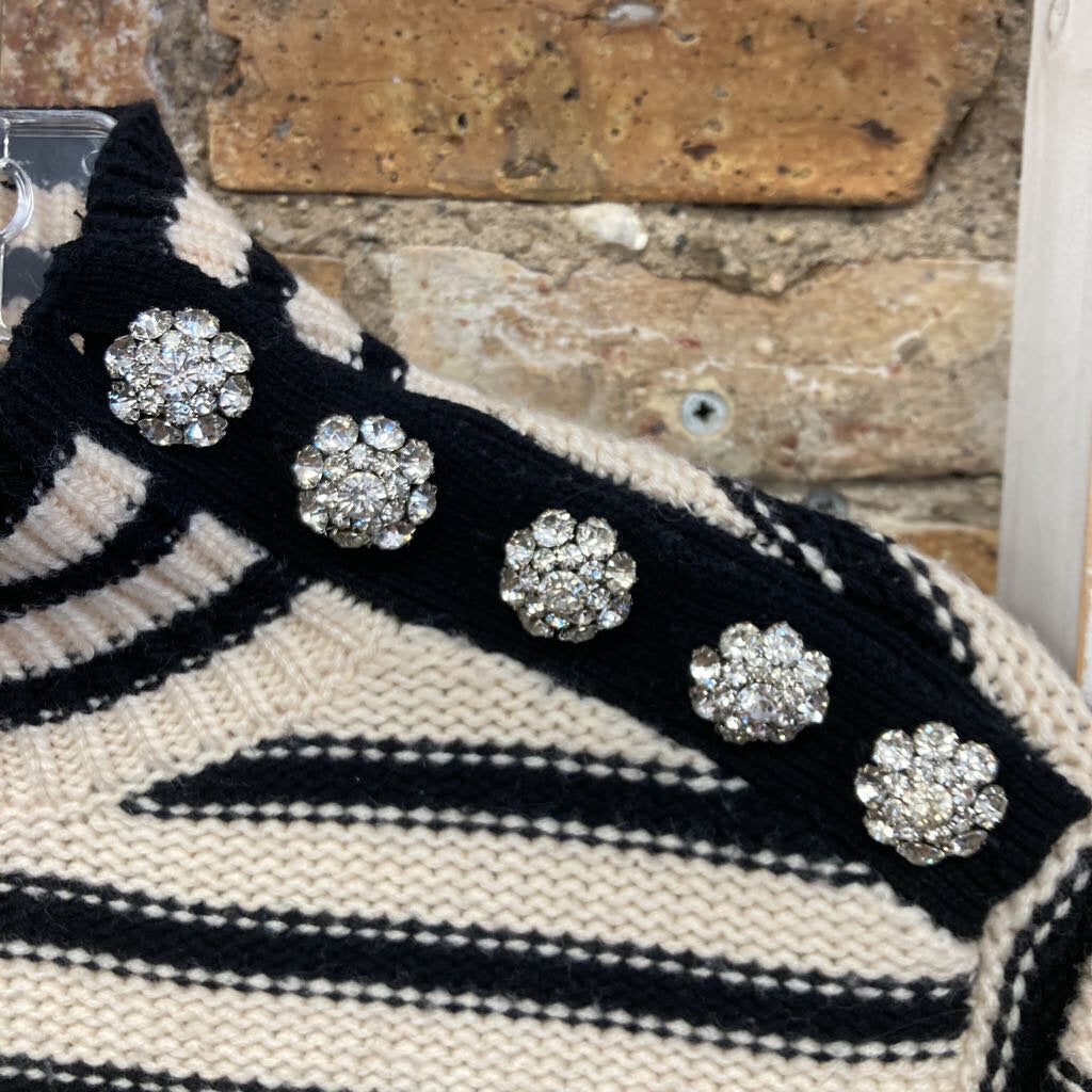 Thick Knit Stripe Sweater